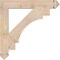 Ekena Millwork Merced Arts & Crafts Smooth Bracket, Douglas Fir, 3 1/2"W x 26"D x 26"H BKT04X26X26MRC03SDF - alternate 3